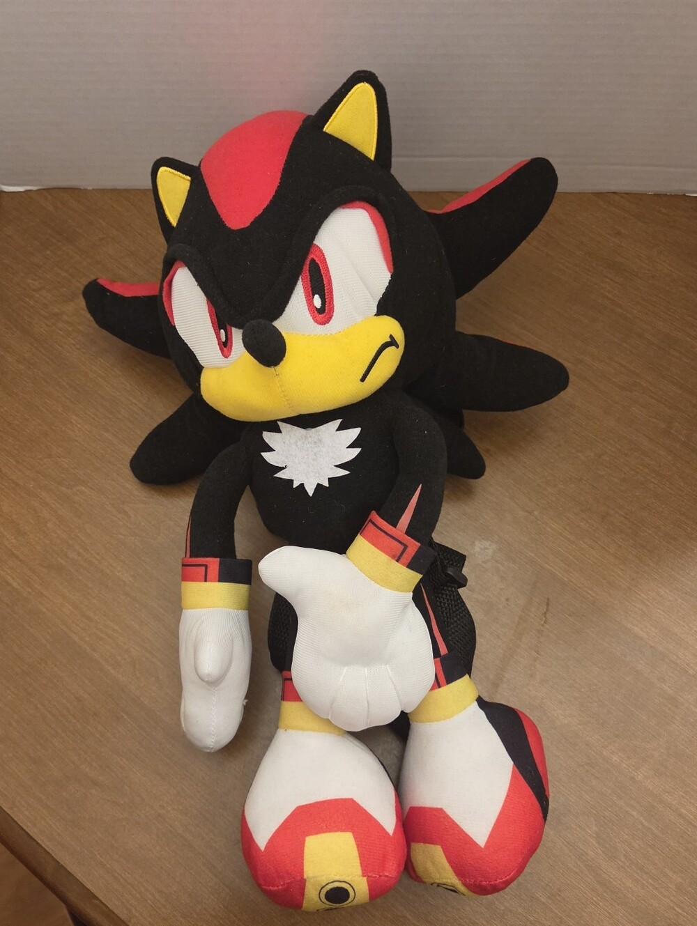 Sonic the Hedgehog Shadow Plush BackPack, NWOT